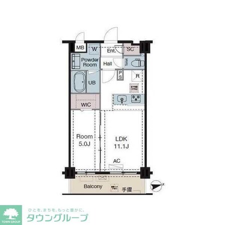 ラグゼナ東陽町の物件間取画像
